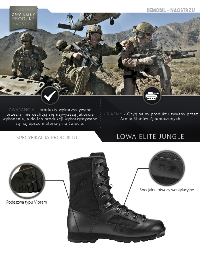 Lowa elite clearance jungle boots